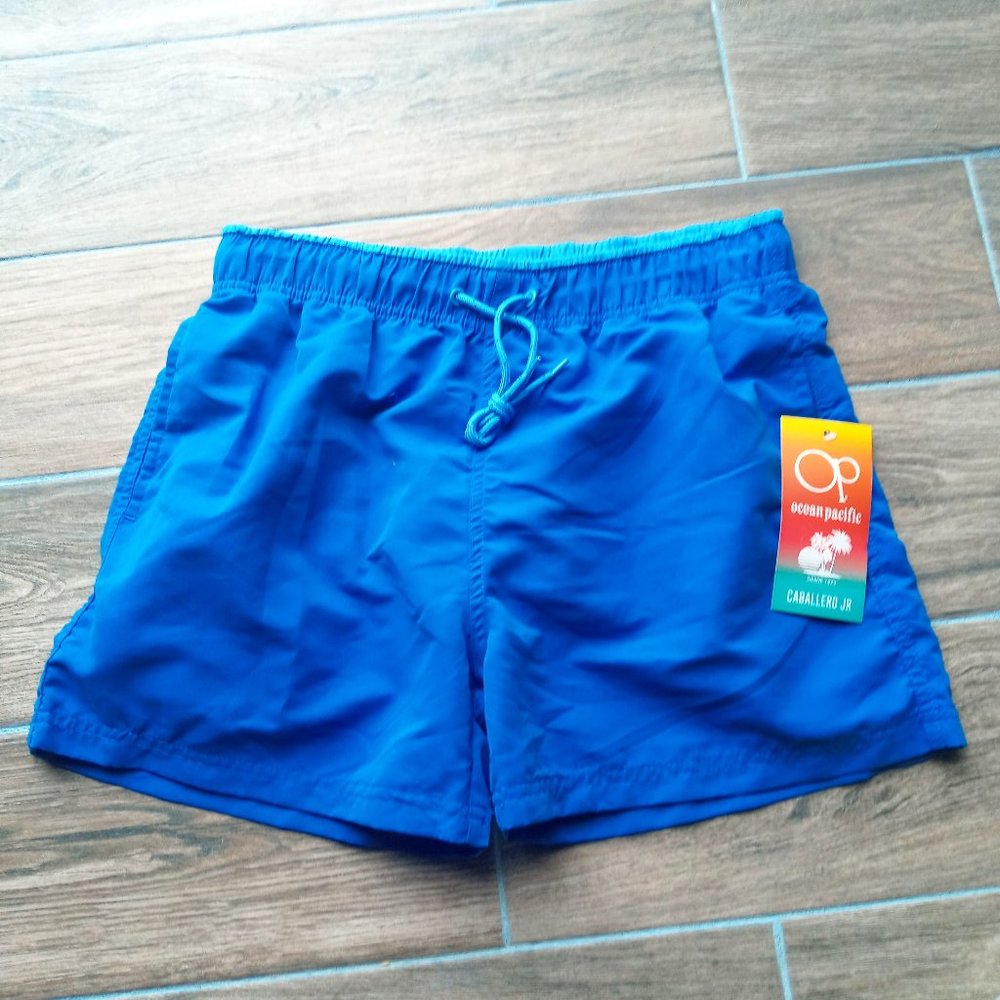 Ocean Pacific Board Short - "Classic Blue"